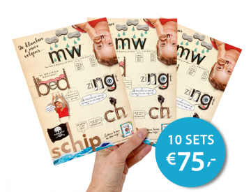 Kaarten klankmeer 10xset