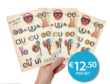 Kaarten tweeteken set