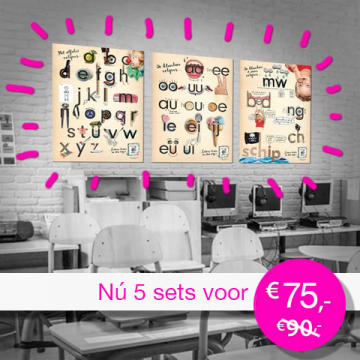 Posters school aanbieding